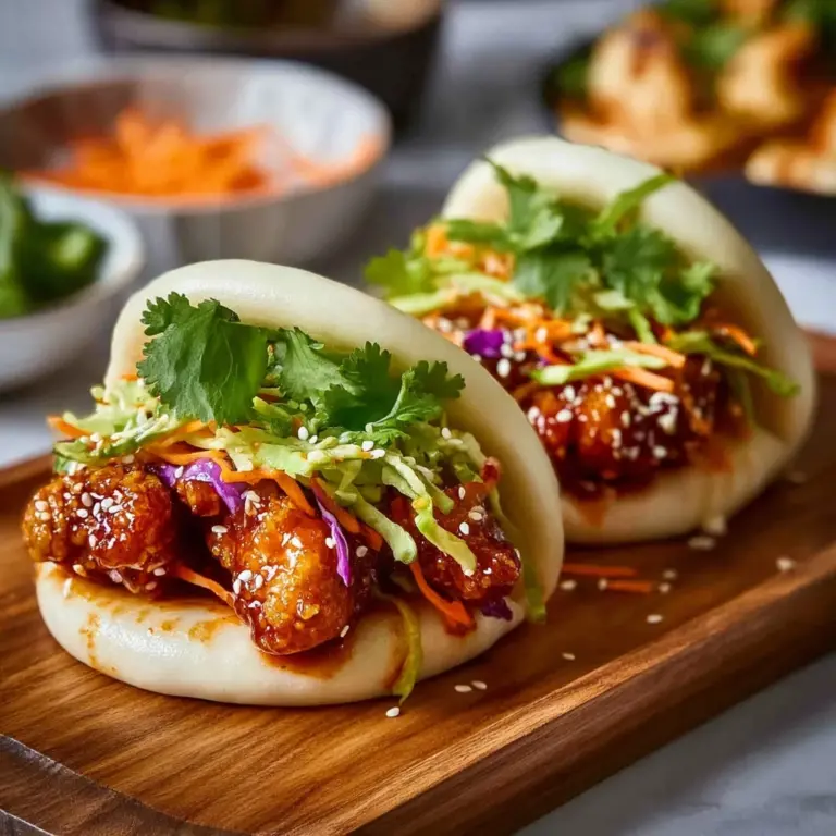 Korean Fried Chicken Bao Buns Recipe