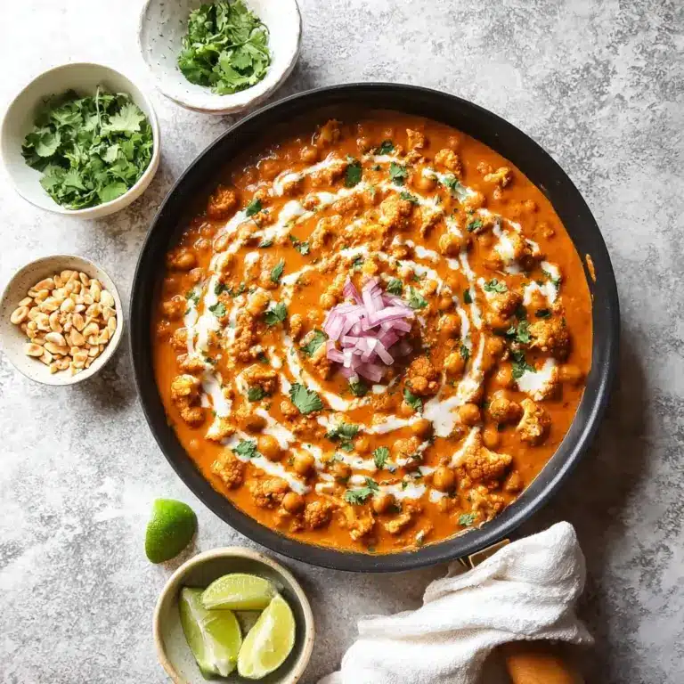 Butternut Squash & Chickpea Panang Curry Recipe