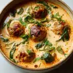 Creamy Italian Meatball Soup Recipe