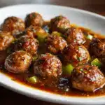 Cajun Meatballs in Brown Gravy Recipe