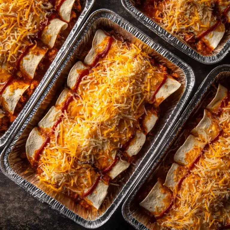 Freezer Chicken Enchiladas Recipe