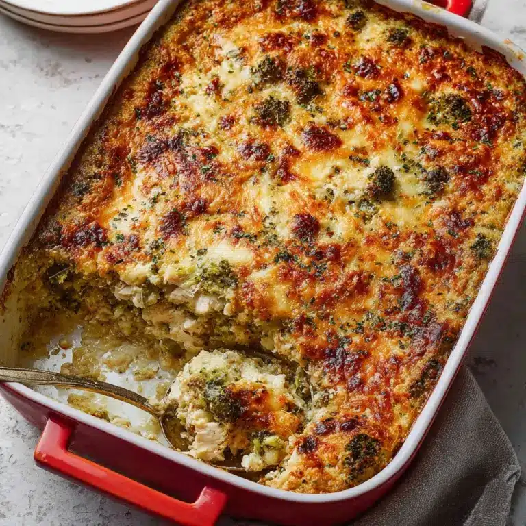 Cheesy Chicken and Broccoli Quinoa Bake Recipe