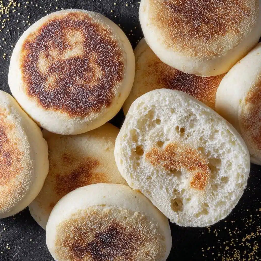 Easy Homemade English Muffins Recipe