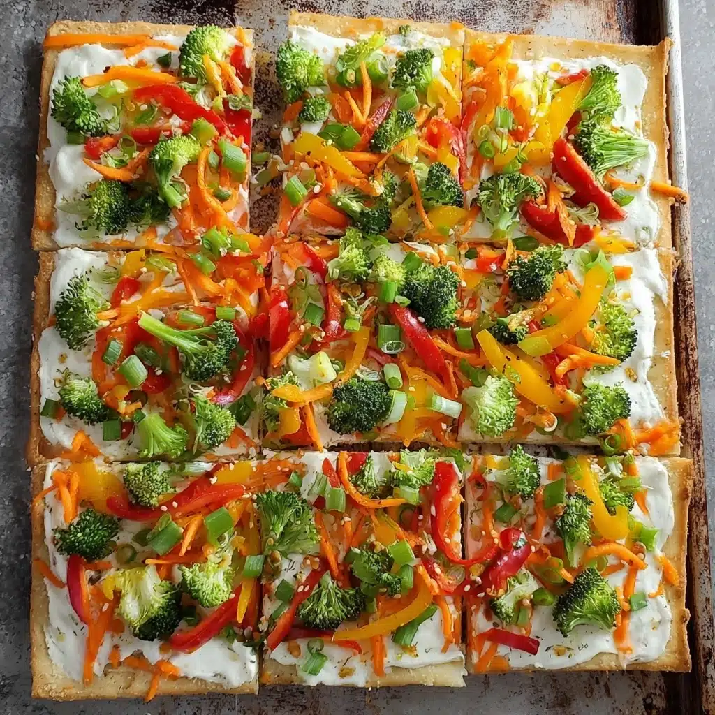 Fresh Veggie Pizza Recipe - Recipe Image
