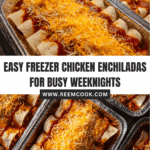 Freezer Chicken Enchiladas Recipe