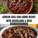 Korean Chile Con Carne Recipe