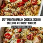 Best Mediterranean Chicken Zucchini Bake Recipe