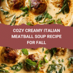 Creamy Italian Meatball Soup Recipe