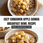 Cinnamon Apple Quinoa Breakfast Recipe