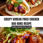 Korean Fried Chicken Bao Buns Recipe