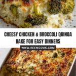 Cheesy Chicken and Broccoli Quinoa Bake Recipe