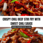 Crispy Chilli Beef with Sweet Chilli Sauce Recipe