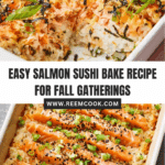 Salmon Sushi Bake Recipe