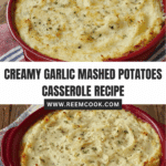 Garlic Mashed Potatoes Casserole Recipe