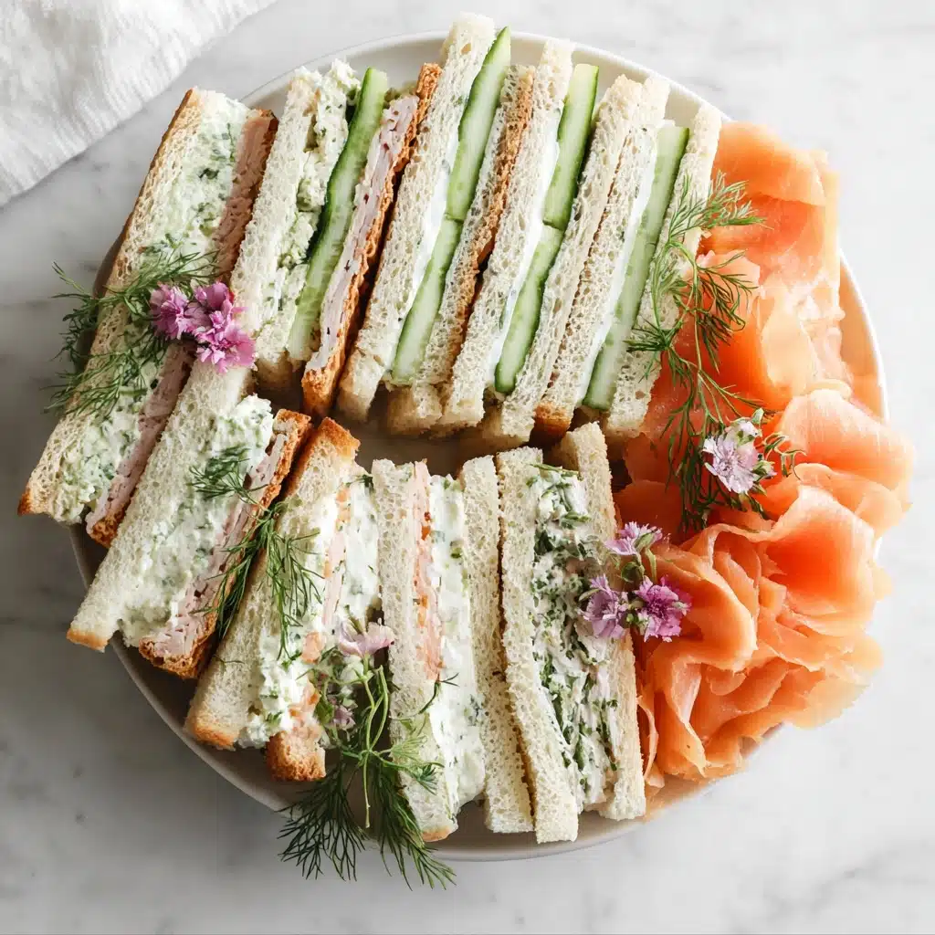 Assorted Tea Sandwiches Recipe - Recipe Image