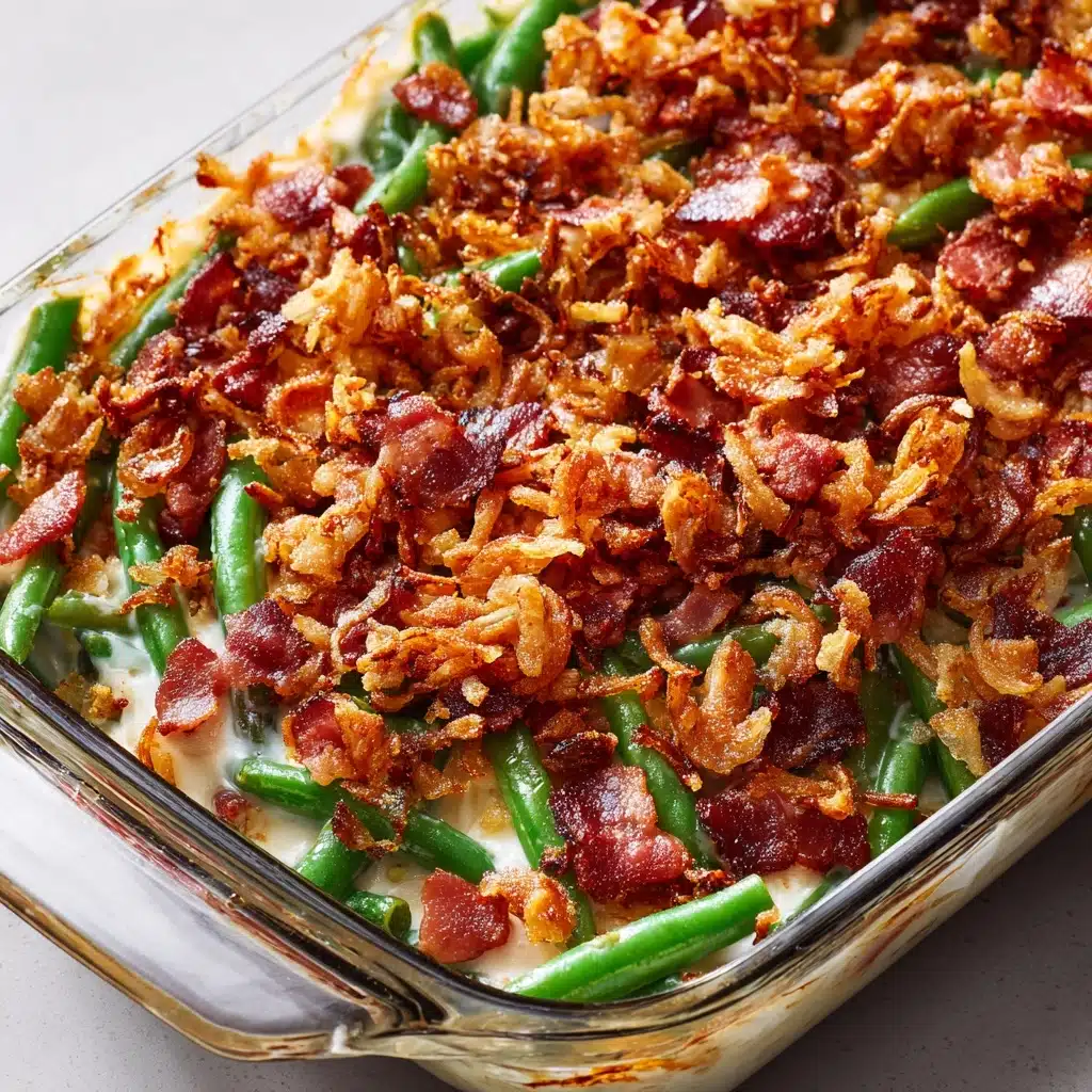 Loaded Green Bean Casserole Recipe - Recipe Image