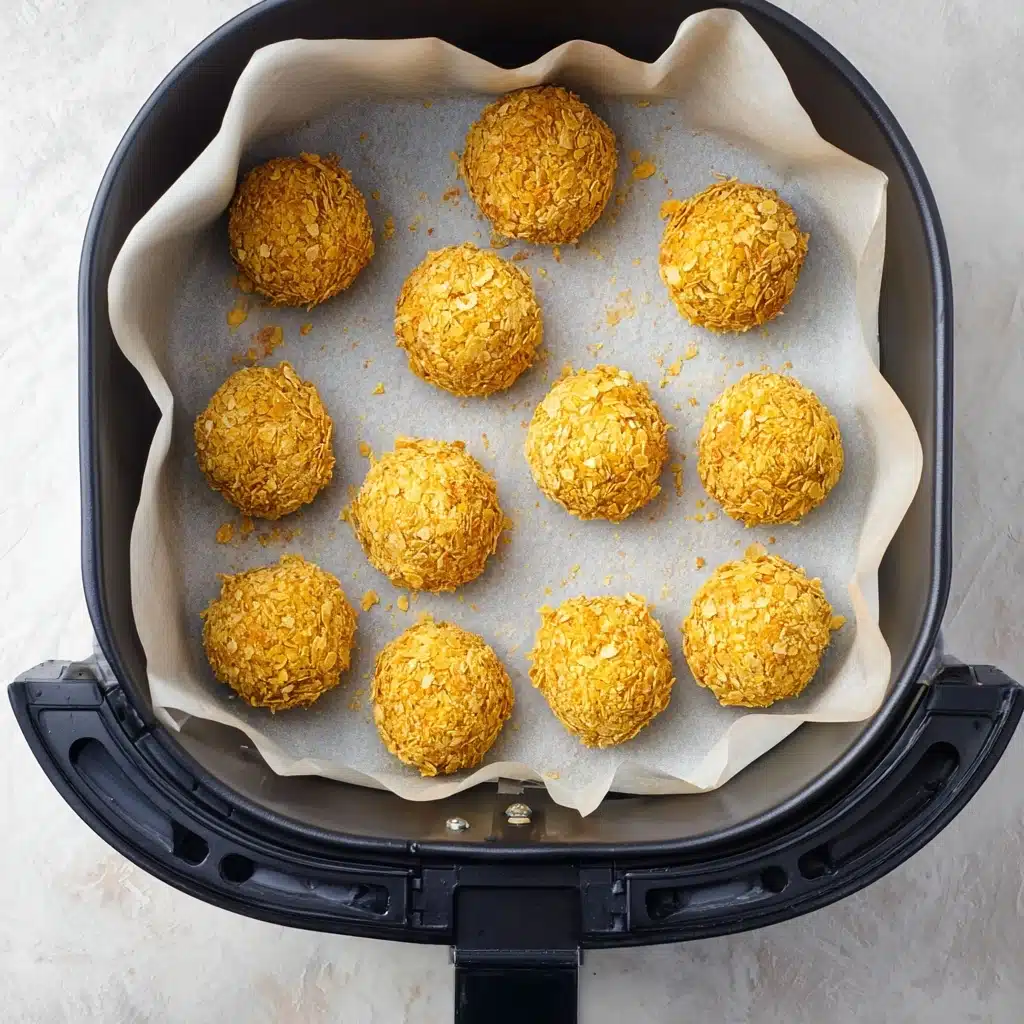 Air Fryer Cheesy Buffalo Chicken Bites Recipe