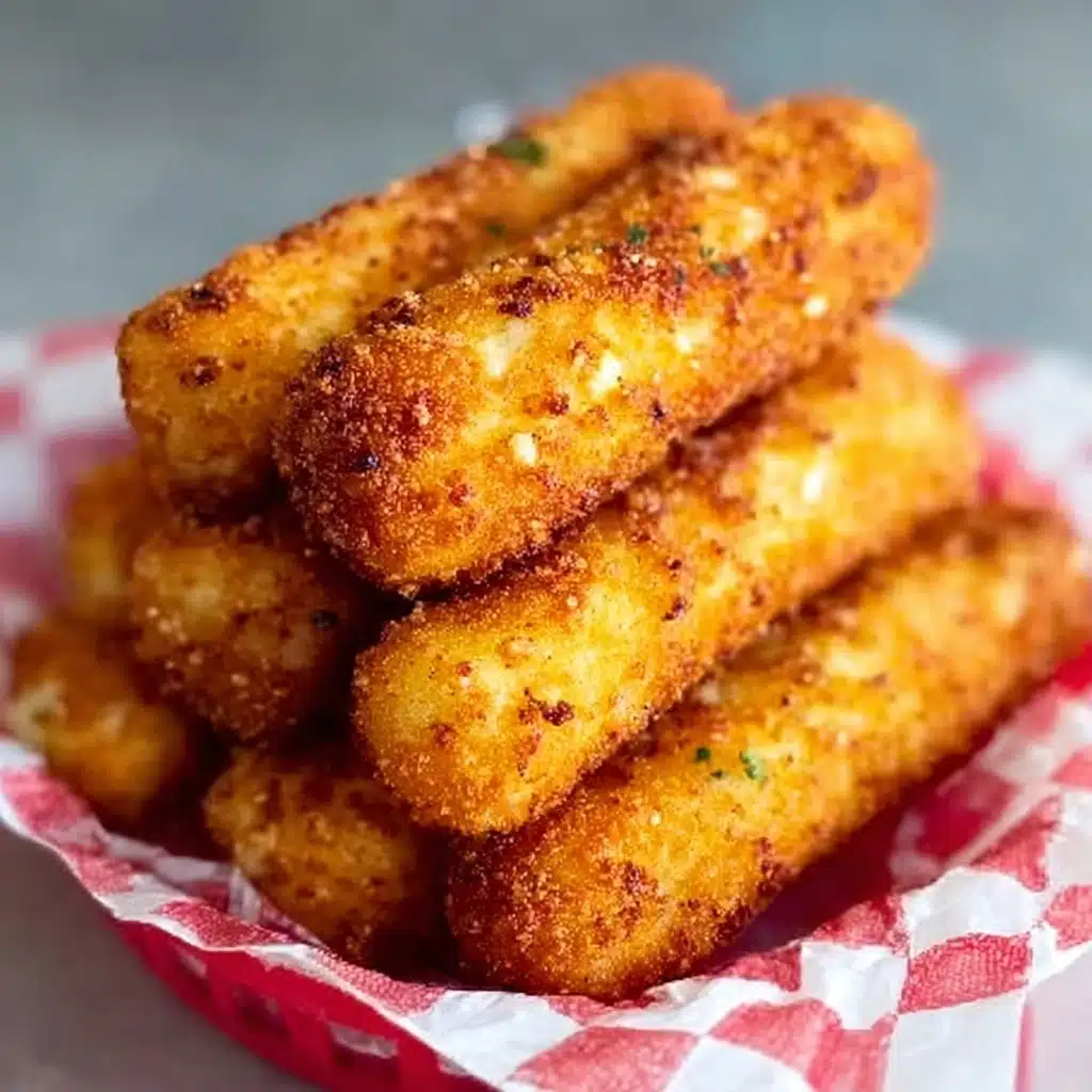 Nashville Hot Mozzarella Sticks Recipe - Recipe Image