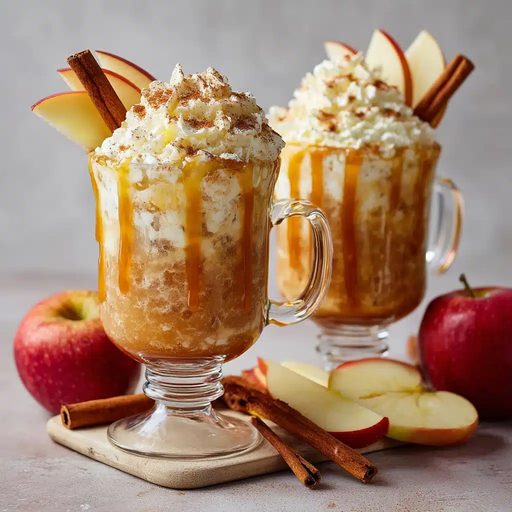 Caramel Apple Cider Float Recipe - Recipe Image