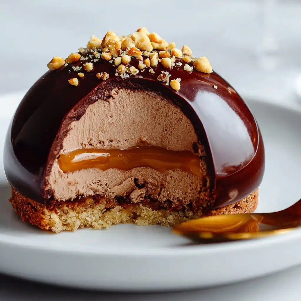 Spiced Chocolate Mousse Entremet Recipe - Recipe Image