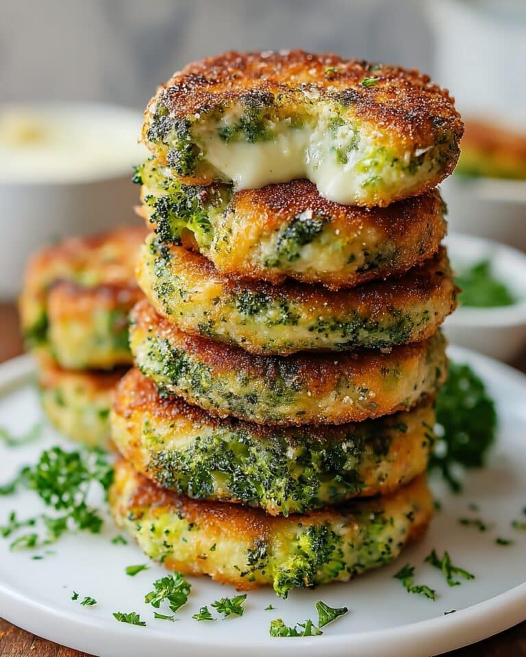 Broccoli Cheese Patties Recipe