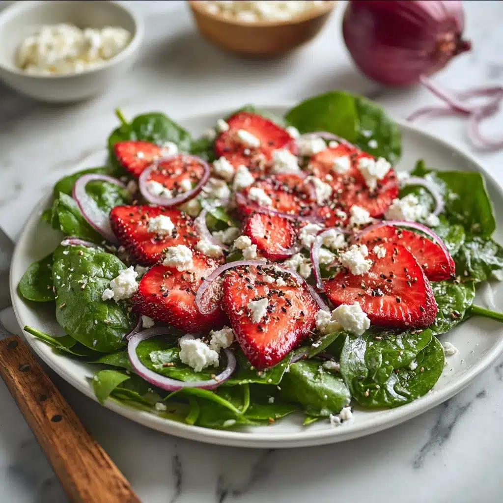 Spring Strawberry and Feta Salad Recipe - Recipe Image