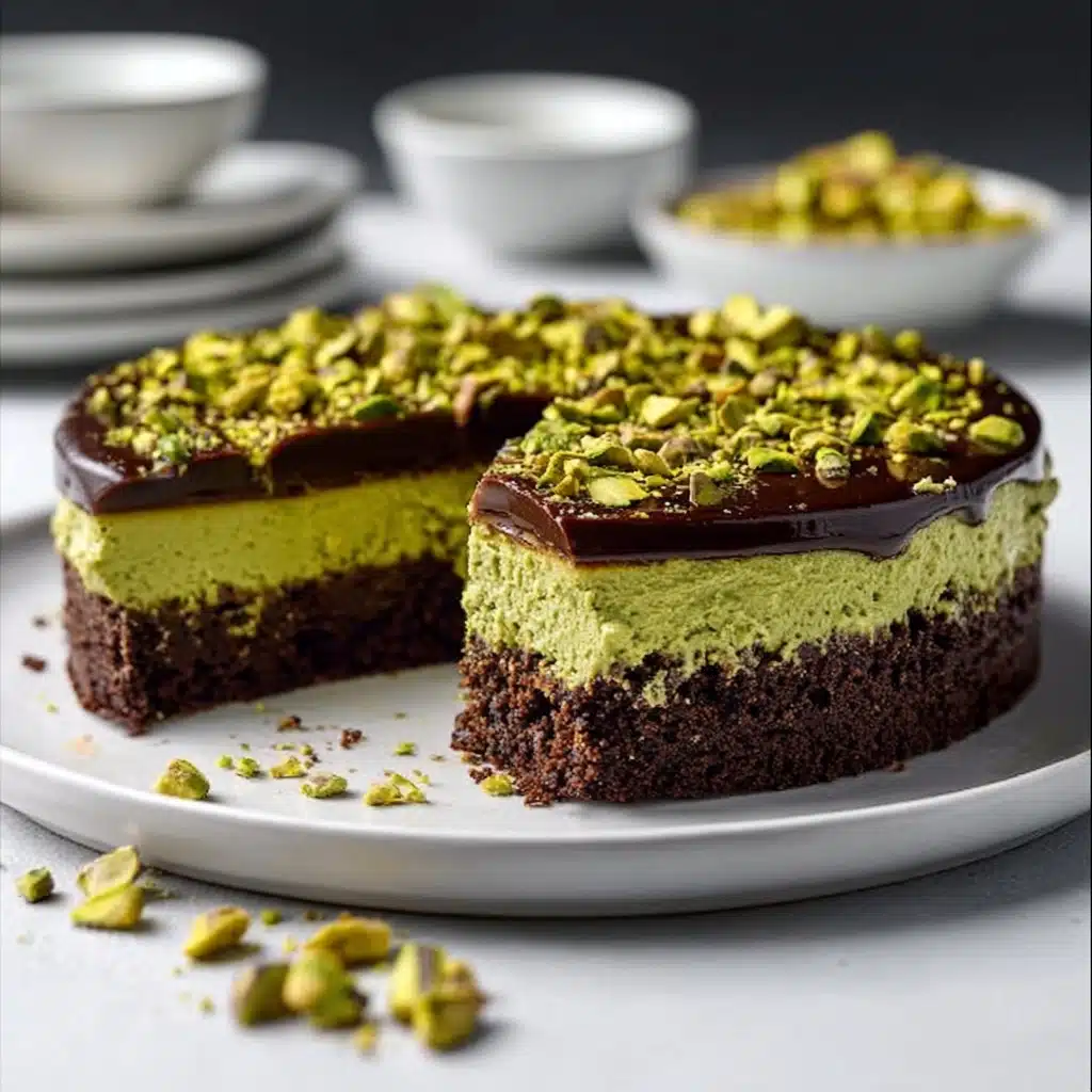 Dubai Chocolate Cake Recipe - Recipe Image