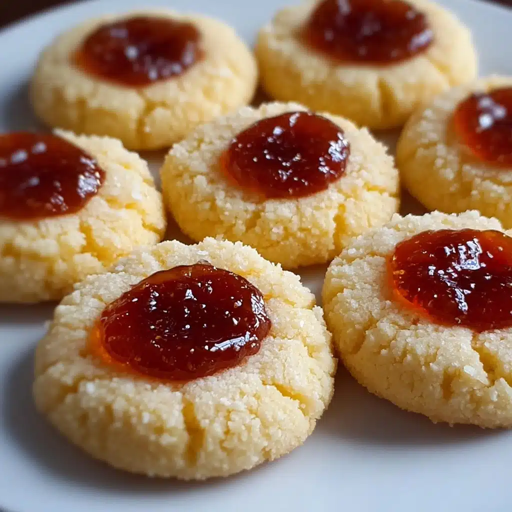 Cheesy Thumbprint Appetizers with Hot Pepper Jelly Recipe - Recipe Image