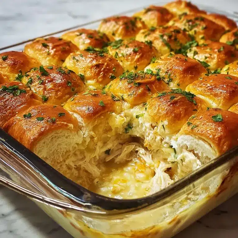 Cheesy Chicken Crescent Bake Recipe
