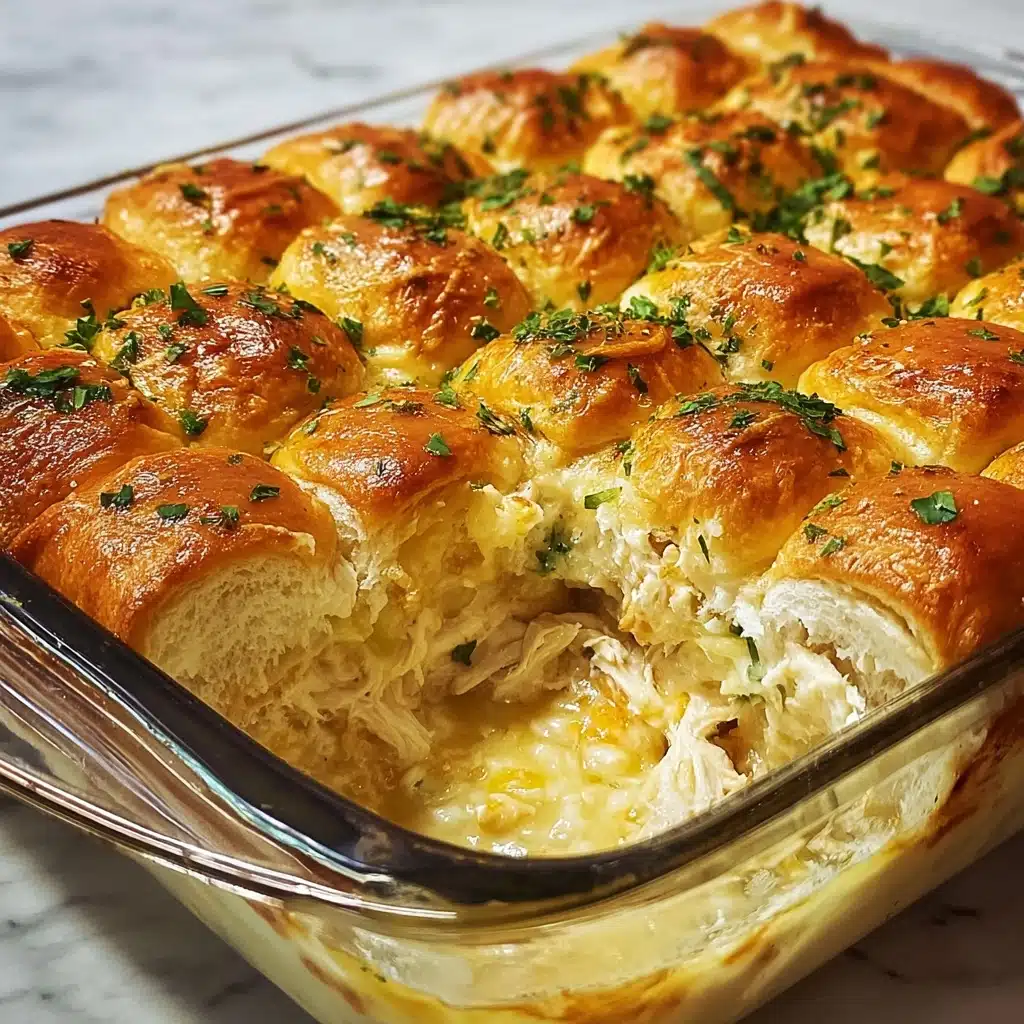 Cheesy Chicken Crescent Bake Recipe - Recipe Image