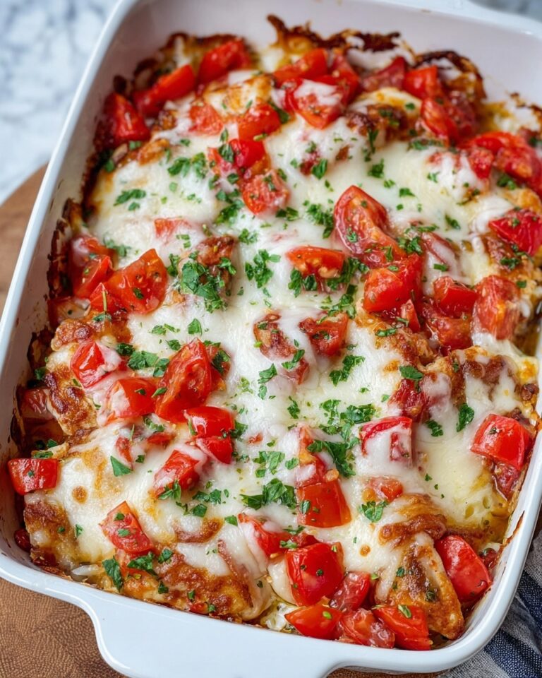 Bruschetta Chicken Casserole Recipe