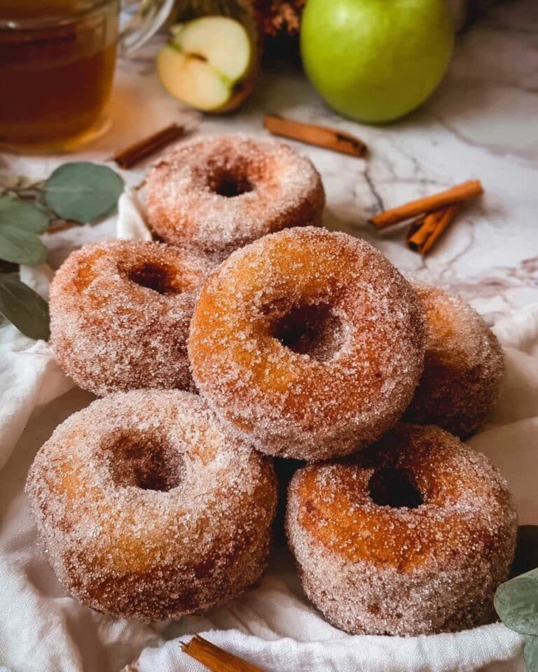 Easy Fried Apple Cider Donuts Recipe