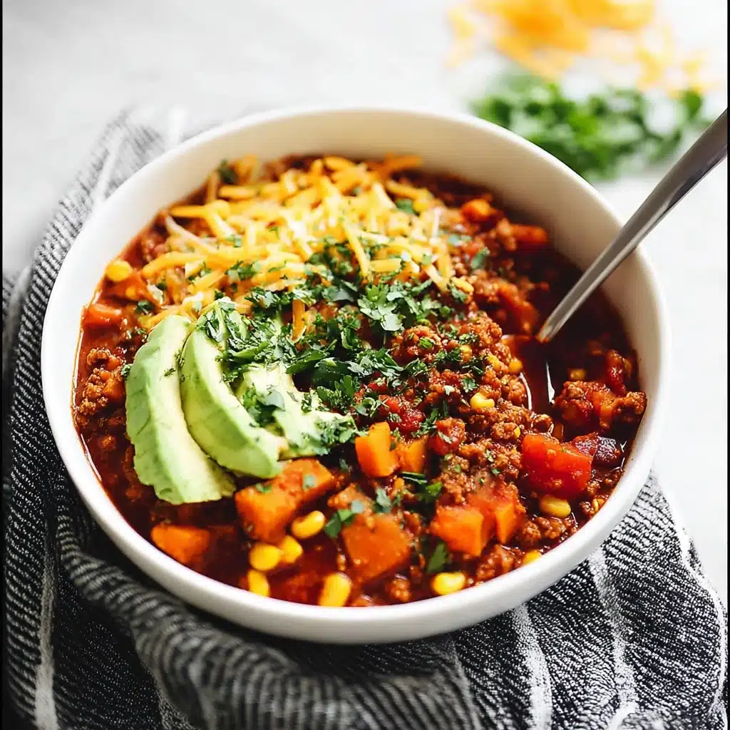 Turkey Sweet Potato Chili Recipe