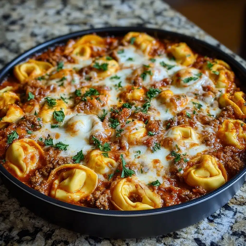 Cheesy Beef Tortellini Bake: A Family Favorite Dinner Recipe