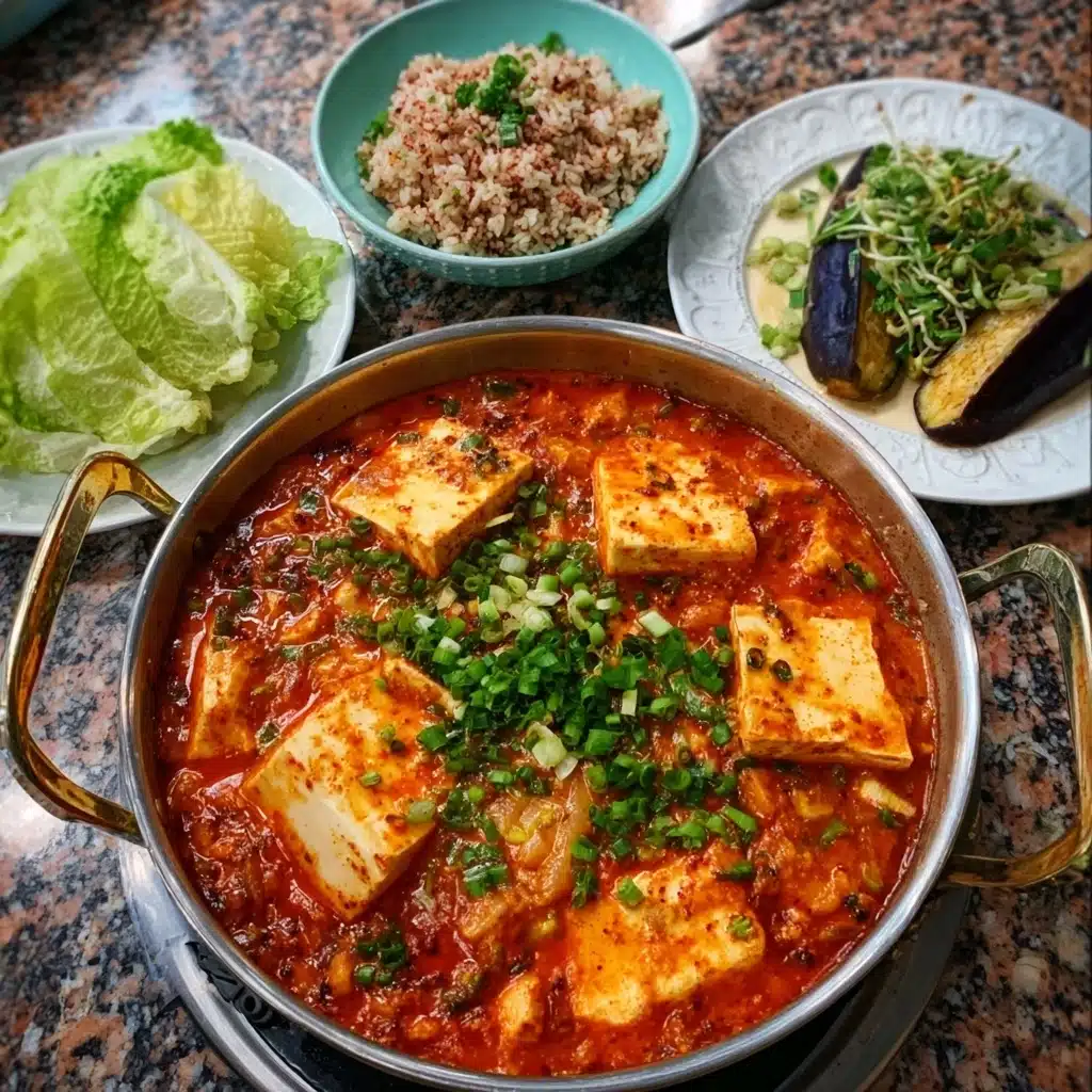 Korean Soup Kimchi Jjigae (Kimchi Stew) Recipe - Recipe Image