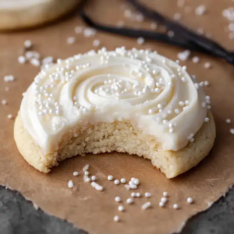 Crumbl Nilla Bean Cupcake Cookies Recipe