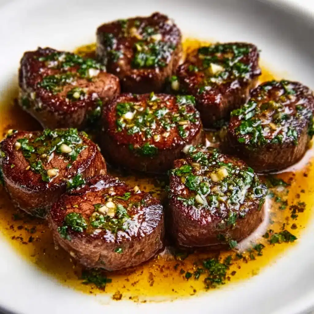 Juicy Garlic Butter Steak Bites Recipe