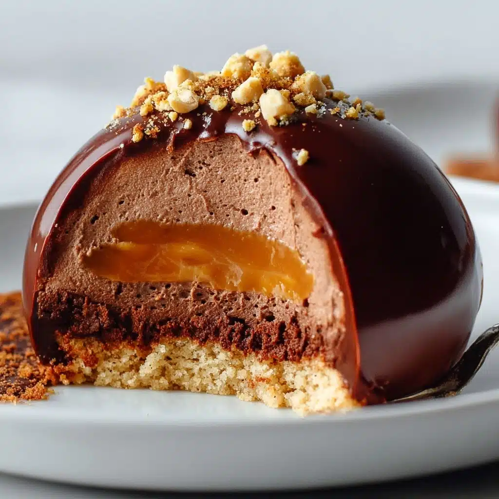 Spiced Chocolate Mousse Entremet Recipe - Recipe Image