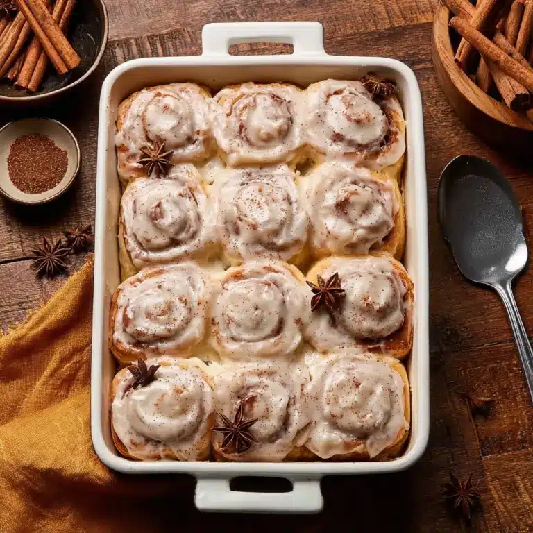 Chai Cinnamon Rolls Recipe