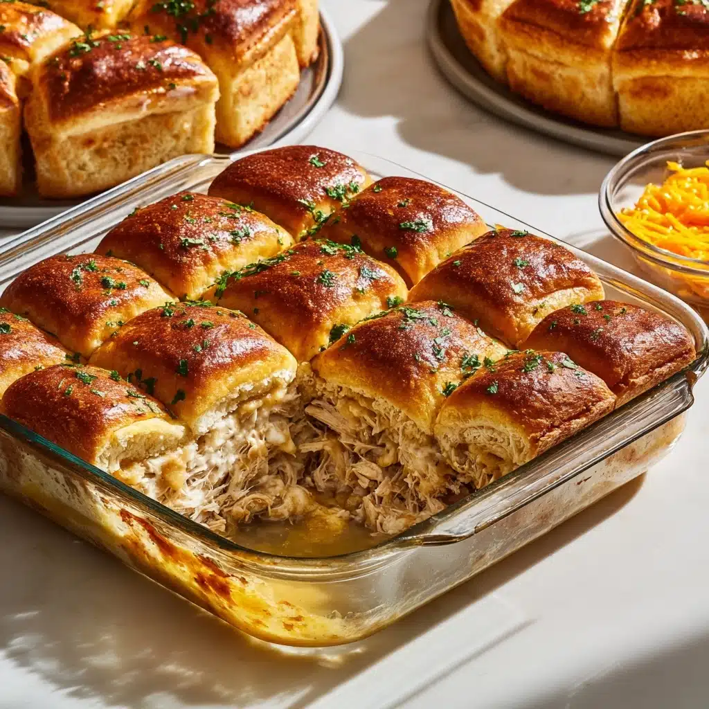 Cheesy Chicken Crescent Bake Recipe - Recipe Image