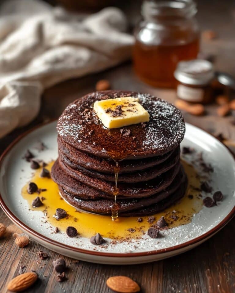Keto Chocolate Pancakes Recipe