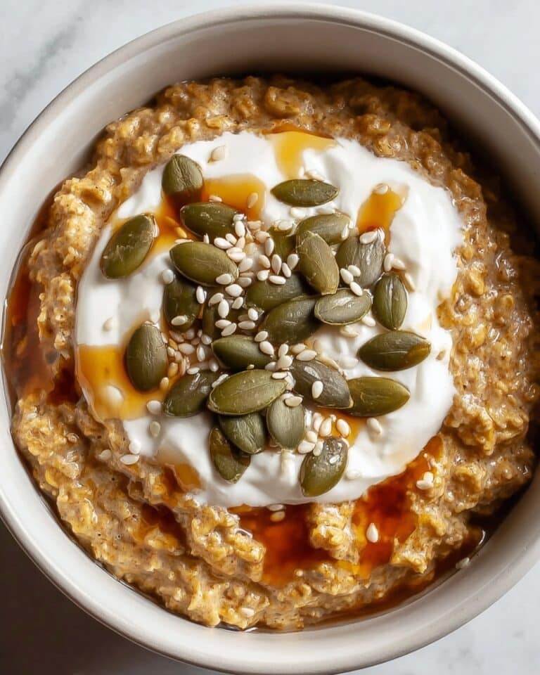 High Protein Pumpkin Overnight Oats Recipe