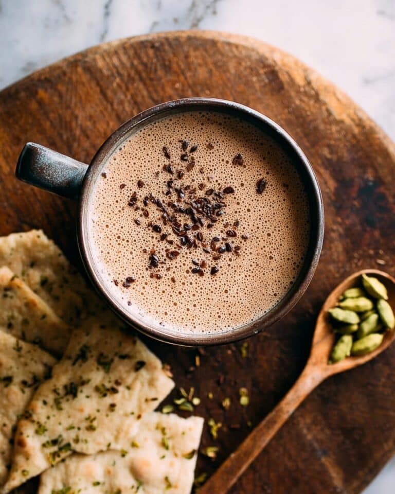 Hot Cacao with Cardamom + Tahini (Vegan) Recipe