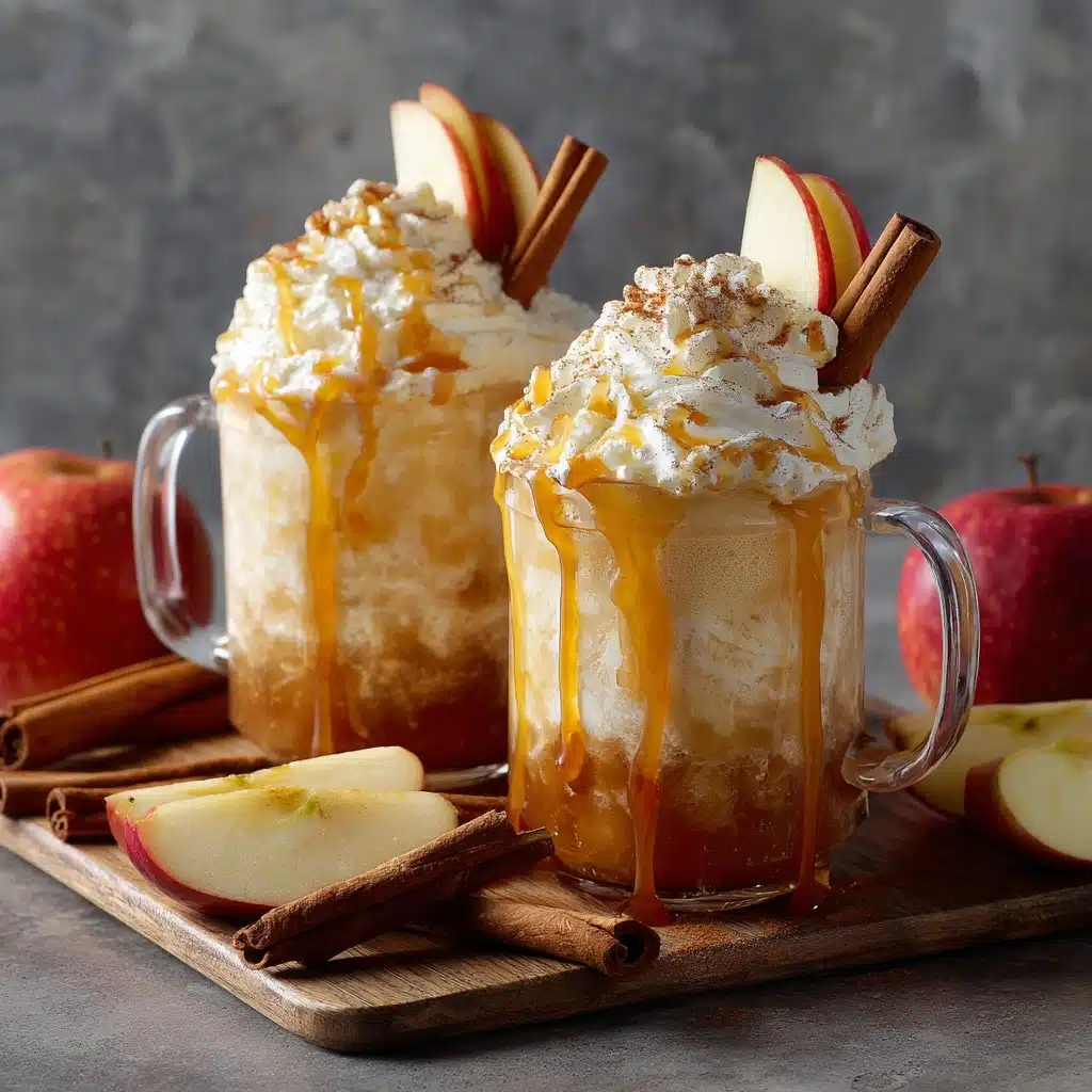 Caramel Apple Cider Float Recipe - Recipe Image