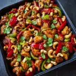 Easy Sheet Pan Cashew Chicken Recipe for Busy Weeknights Recipe