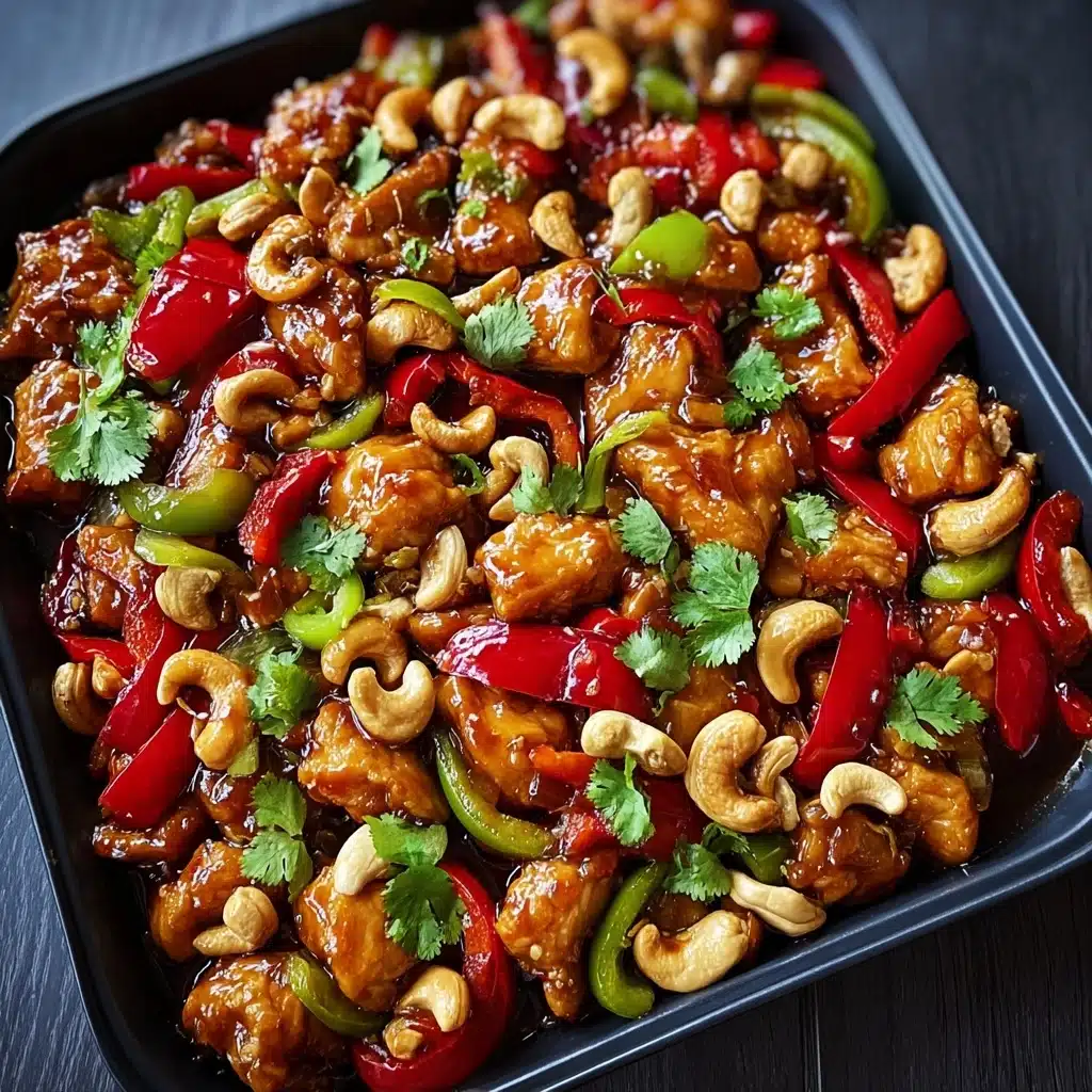 Easy Sheet Pan Cashew Chicken Recipe for Busy Weeknights Recipe - Recipe Image