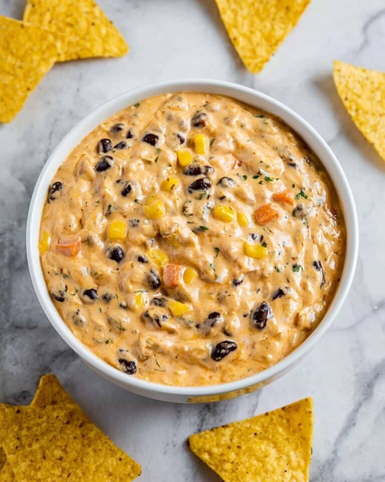 Easy Vegan Chili Cheese Dip Recipe