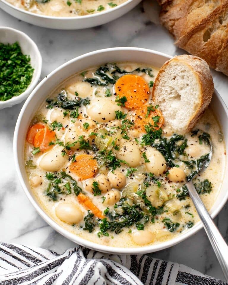 Vegan Chickpea Gnocchi Soup Recipe