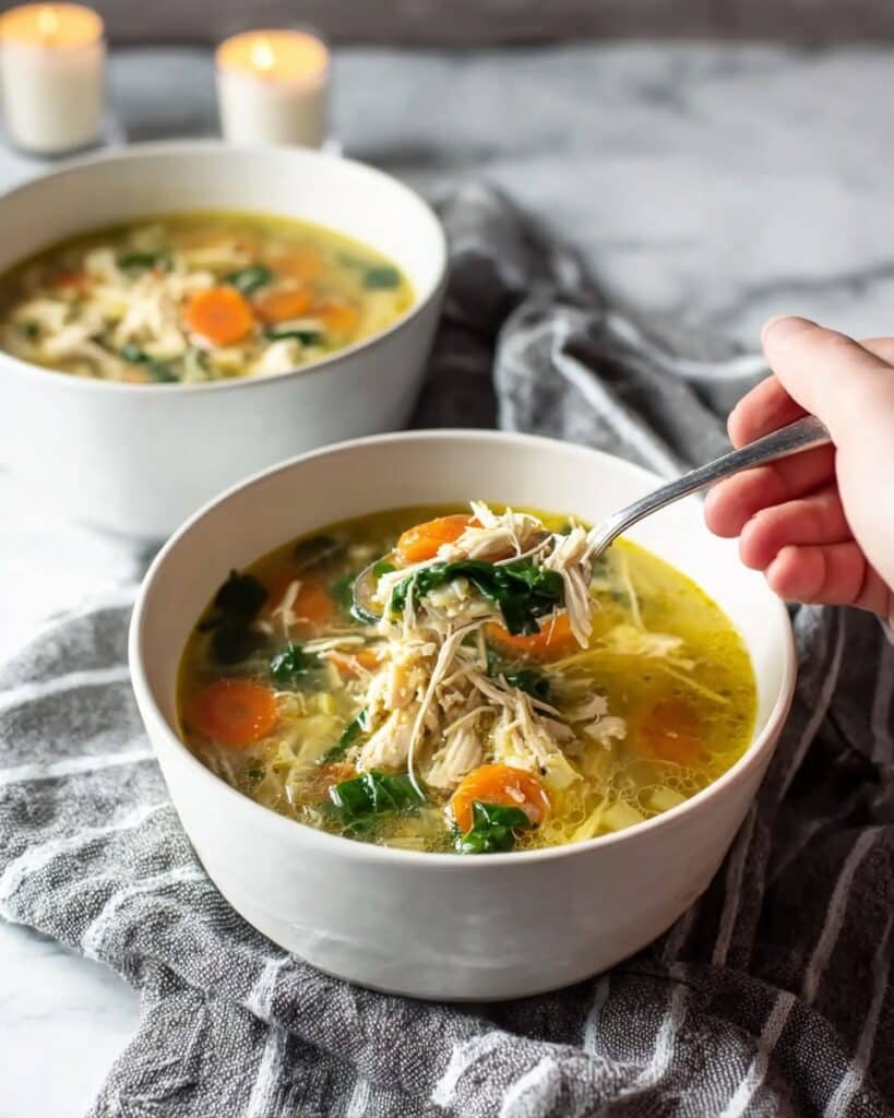 Hearty AIP Chicken Vegetable Soup (Paleo, Whole30) Recipe