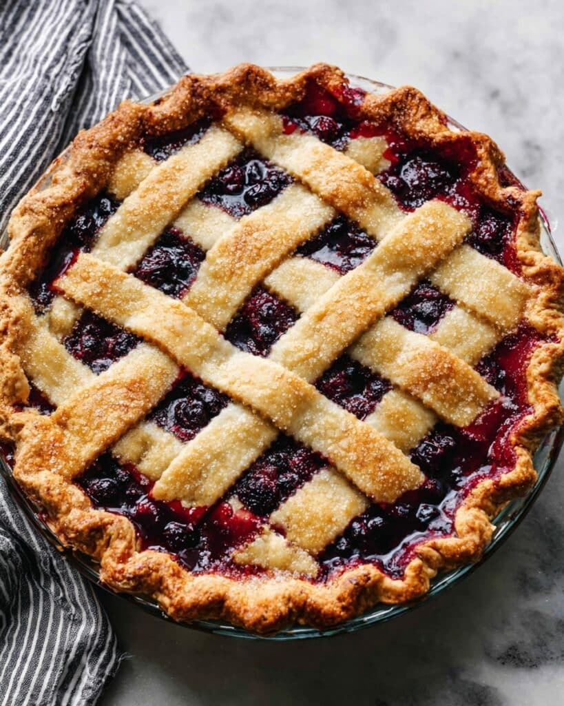 Triple Berry Pie Recipe